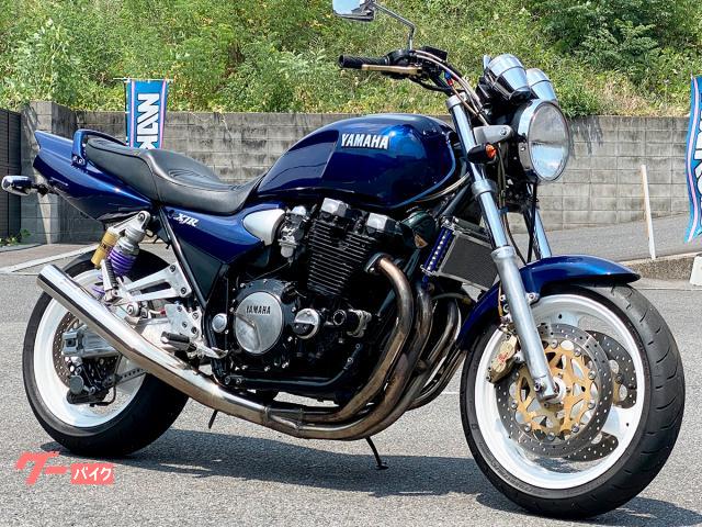 ＸＪＲ１２００　ＳＰ忠男製フルエキ・社外オイルクーラー・ＸＪＲ１３００テールカウル／ランプ装備　５３６１