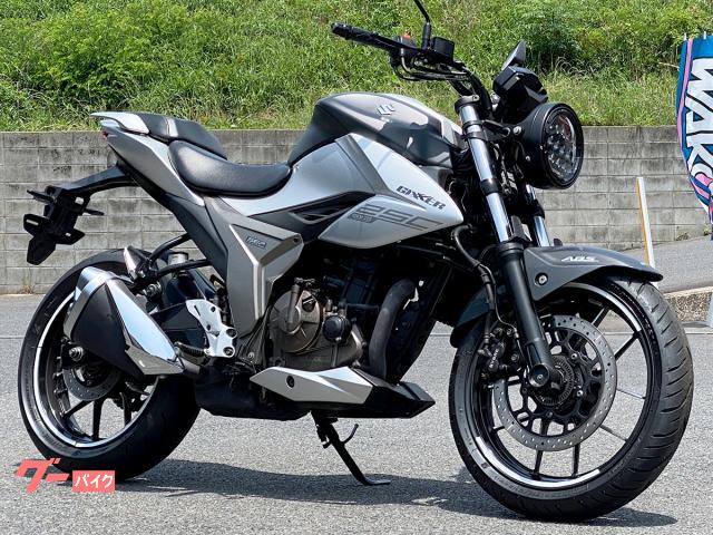 ＧＩＸＸＥＲ　２５０　社外ＬＥＤヘッドライトユニット／前後ＬＥＤシーケンシャルウィンカー／ＥＴＣ　５０３０