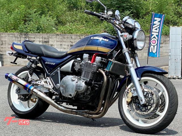 ＺＥＰＨＹＲ１１００　Ａ５　社外マフラー・ＢＥＥＴ製バクステ・ＭＡＲＶＩＣ製ホイール装備　５４０８