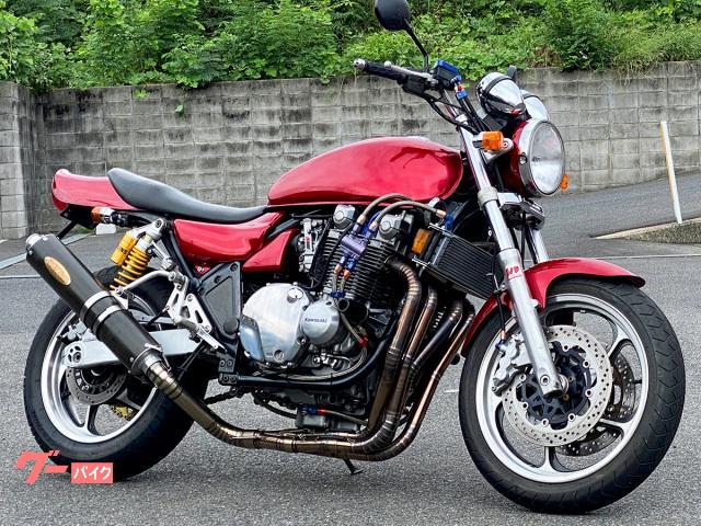 ＺＥＰＨＹＲ１１００　逆車　ＢａｂｙＦａｃｅ製カーボンサイレンサー・ＫＥＩＨＩＮ製ＦＣＲキャブ・オーリンズ製リアサス装備　５４３４