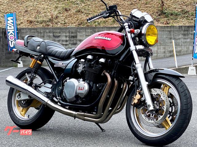 ＺＥＰＨＹＲ７５０　ＫＥＲＫＥＲ製フルエキマフラー・社外オイルクーラー／タックロールシート装備　５４５３