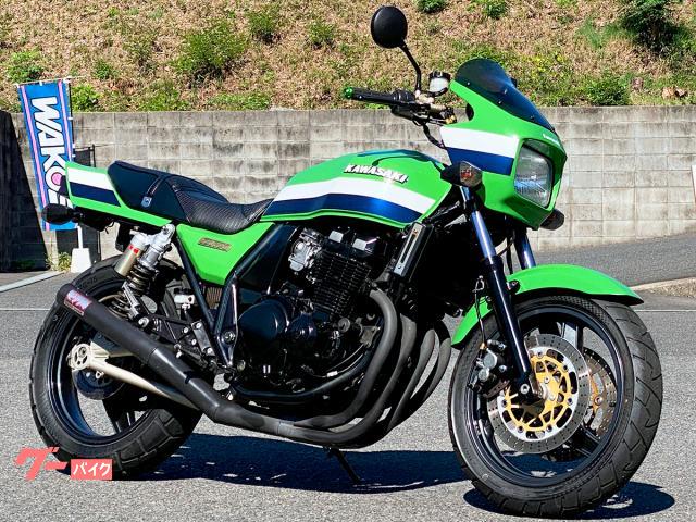 ＺＲＸ４００　外装オールペイント・フルエキマフラー・ＥＦＦＥＸ製ハンドルバー装備　５４９８