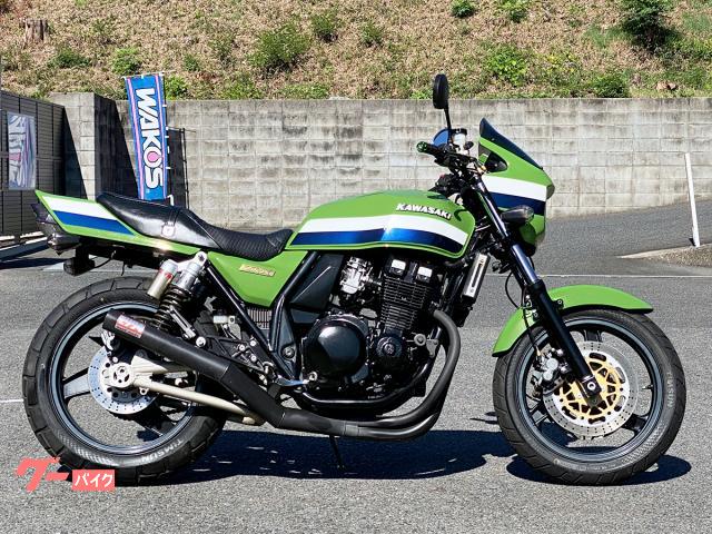 カワサキ ZRX400 外装オールペイント・フルエキマフラー