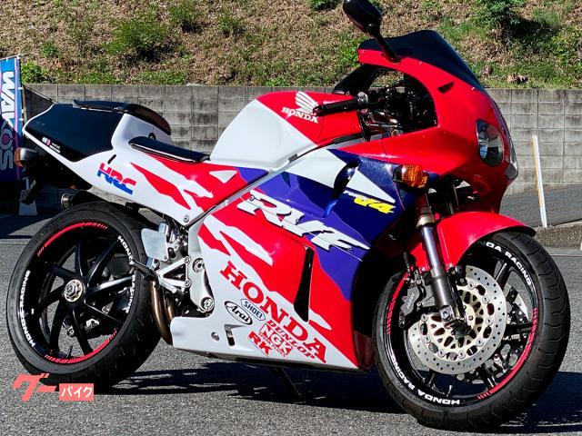 ＲＶＦ４００　ＹａｍａｍｏｔｏＲａｃｉｎｇ製２本出しマフラー・スロットルＫＩＴ・スモークスクリーン装備　５５０５