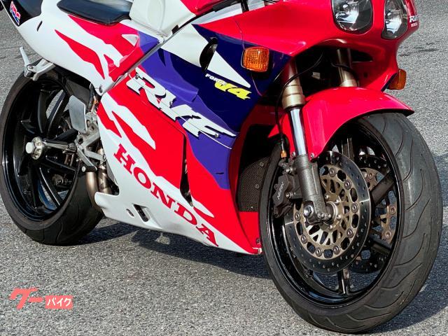 ホンダ RVF400 TSR製セミフルエキマフラー・MRA製