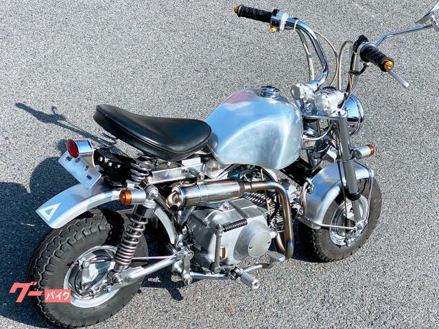 ホンダ モンキー チタンフルエキマフラー・KEIHIN製キャブレター