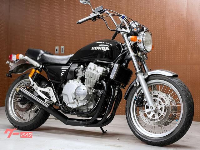 ＣＢ４００Ｆｏｕｒ　社外フルエキゾーストマフラー／ハンドルバー装備　Ｎｏ．５６６８