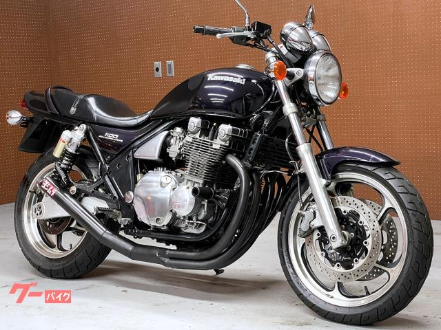 ＺＥＰＨＹＲ１１００　社外フルエキゾーストマフラー・ローダウンシート・社外エンジンスライダー装備　Ｎｏ．５７２２