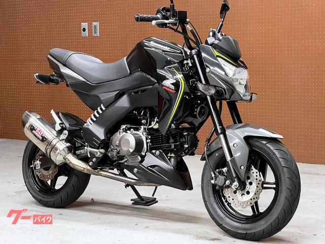 Ｚ１２５ＰＲＯ　ＹＯＳＨＩＭＵＲＡ製フルエキゾーストマフラー・リアフェンダーレスＫＩＴ・ＬＥＤライトバルブ装備　Ｎｏ．５７４５