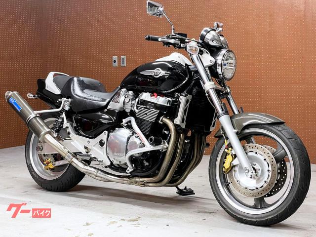 ホンダ X4 TSR製カーボンサイレンサー・社外エキゾーストパイプ
