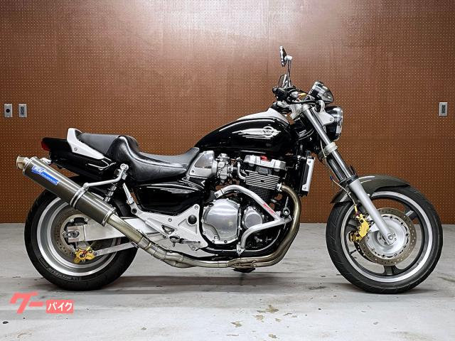 ホンダ X4 TSR製カーボンサイレンサー・社外エキゾーストパイプ