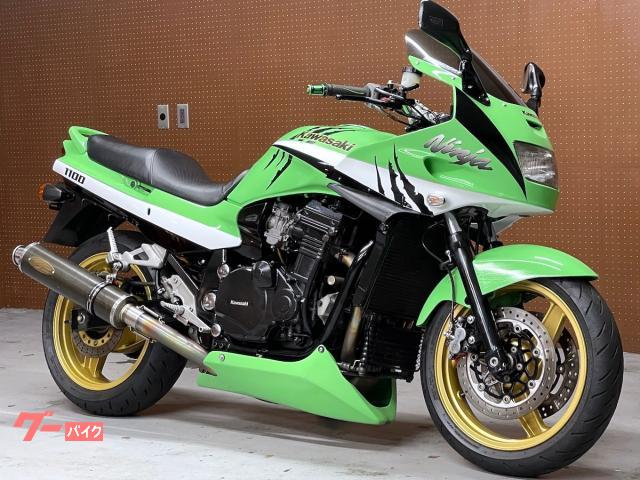 ＧＰＺ１１００　Ｎｏｊｉｍａ製フルエキゾーストマフラー・ＴＳＵＫＩＧＩ　Ｒａｃｉｎｇ製バックステップ装備　Ｎｏ．５７１８