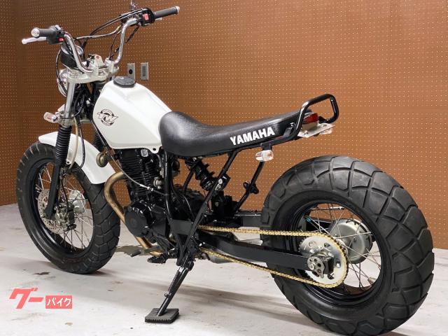ヤマハ TW200 SUPER TRAPP製マフラー・ロングスイング
