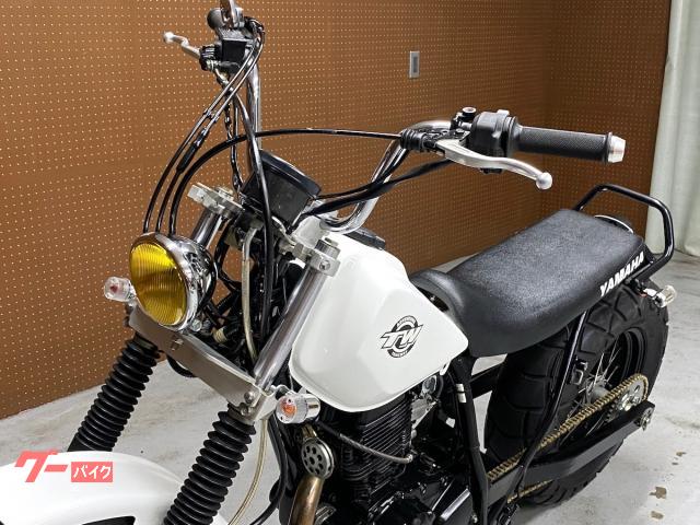 ヤマハ TW200 SUPER TRAPP製マフラー・ロングスイング