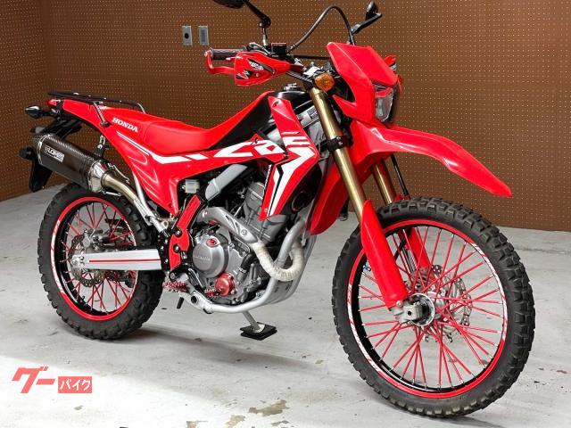 ＣＲＦ２５０Ｌ　ＬＣＩ　ＰＡＲＴＳ製スリップオンマフラー・ＺＥＴＡ製ナックルガード装備　Ｎｏ．５９００