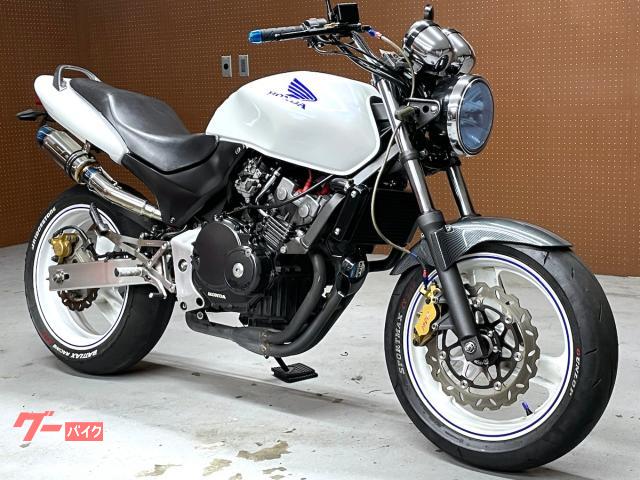 ＨＯＲＮＥＴ　社外スリップオンマフラー・ＣＯＥＲＣＥ製バックステップ装備　　　Ｎｏ．５９１２