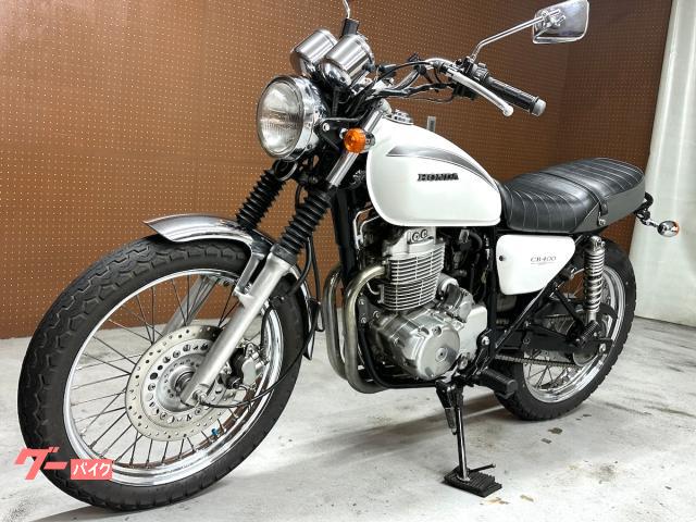 ホンダ CB400SS 社外スリップオンマフラー・タックロールシート