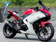 ヤマハ　ＹＺＦ−Ｒ２５　ＲＩＤＥＡ製フロントスプロケカバー／リアフェン／リザーブタンクカバー・ＭＩＴＳＵＢＡ製ＥＴＣ装備　５２４４