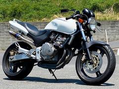 ホンダ　ＨＯＲＮＥＴ　社外スリップオンマフラー／リアフェンレス加工／セパハン装備　５２１５