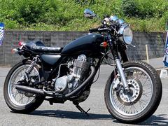 ヤマハ　ＳＲ４００　社外スリップオン／セパハン／タックロール・ＮＩＳＳＩＮ製フロントブレーキマスター装備　５２７４