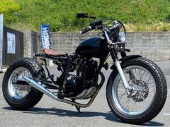 ヤマハ　ＴＷ２２５Ｅ　ＤＧ０９Ｊ　社外フルエキゾーストマフラー／ロンスイ／タンク／リアサス／シングルシート装備　５１２９