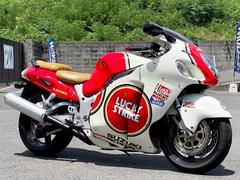 スズキ　ハヤブサ（ＧＳＸ１３００Ｒ　Ｈａｙａｂｕｓａ）　ＨＵＲＲＩＣＡＮＥ製ハンドル・社外外装セット／スクリーン装備　５３３１