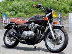 ホンダ　ＣＢ７５０Ｋ　社外ショート管／タックロール・ＭＡＲＣＨＡＬ製ヘッドライト装備　５３２１