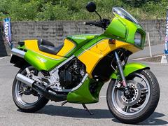 カワサキ　ＫＲ２５０　外装類ペイント・シングルシートカウル・ＳＷＡＧＥＬＩＮＥ製前後ブレーキホース装備　５３４０
