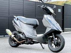 スズキ　アドレスＶ１２５Ｇ　社外フルエキ／リアフェンレスＫＩＴ／リアスポイラー装備　５０８４