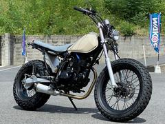ヤマハ　ＴＷ２００　フロントディスク化・ＳＵＰＥＲＴＲＡＰＰ製フルエキマフラー・ＫＩＴＡＣＯ製パワーフィルター装備　５４１７