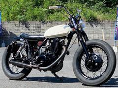 ヤマハ　ＳＲ４００　社外フルエキマフラー／パワーフィルター／ショートリアサス装備　５４１８