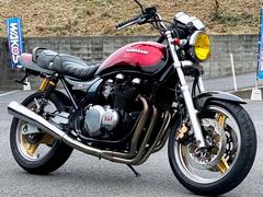 カワサキ　ＺＥＰＨＹＲ７５０　ＫＥＲＫＥＲ製フルエキマフラー・社外オイルクーラー／タックロールシート装備　５４５３