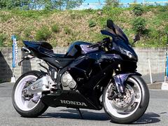 ホンダ　ＣＢＲ６００ＲＲ　外装類／ホイールペイント・ＳＴＲＩＫＥＲ製スリップオンマフラー装備　５５１８