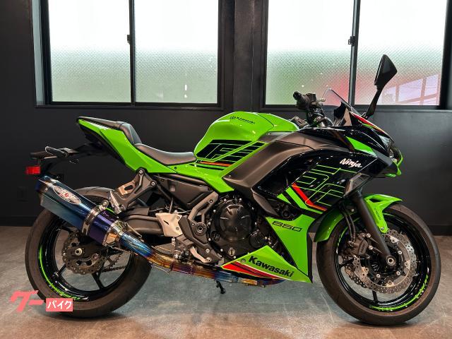 Ｎｉｎｊａ　６５０　ＥＴＣ２．０・フルエキゾーストマフラー付き