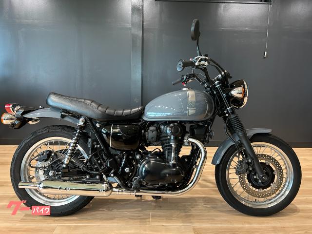 Ｗ８００　ストリート　フロント１８インチホイール・ロータイプシート・ワイドハンドル・ＡＢＳ・ＥＴＣ２．０装着