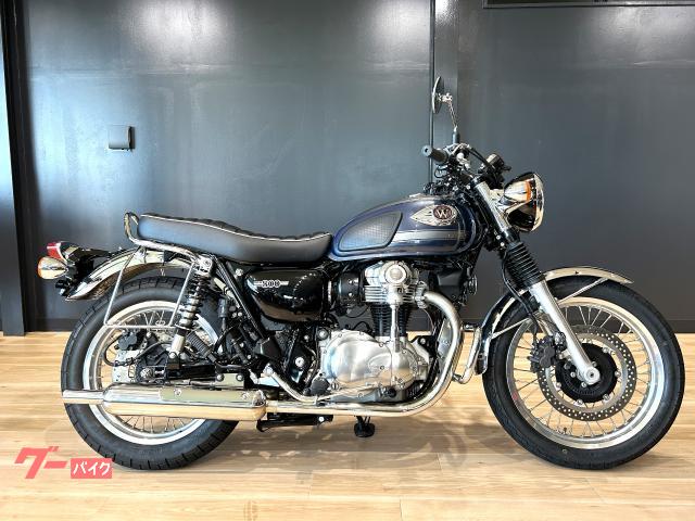 Ｗ８００　ワイバン社製マフラー・グラブバー・エンジンガード・左右バッグサポート・ＵＳＢ電源・ＡＢＳ・ＥＴＣ２．０装備