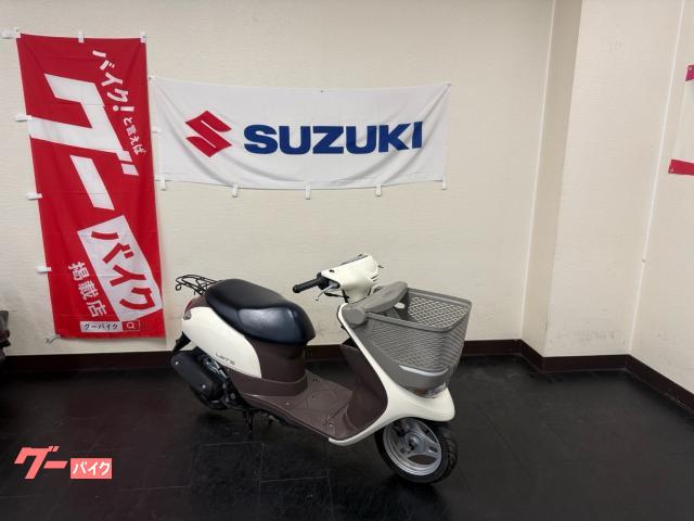 スズキ　レッツ4(インジェクション)　中古実動美車　人気のホワイト　バッテリーフル充電済み　オイル交換済み　ナンバー登録書類有 スズキ レッツ4 バスケット (1063157) | 中古バイク・新車の事なら