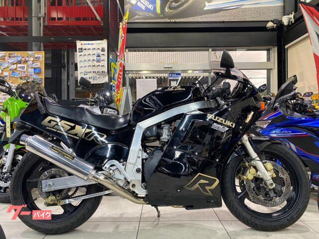 スズキ ＧＳＸ－Ｒ１１００ ＧＳＸ－Ｒ１１００ ＧＵ７４Ａ フルエキマフラー スクリーン パールノベルティブラック｜モトフィールド ドッカーズ  大阪寝屋川 （ＭＦＤ大阪寝屋川）｜新車・中古バイクなら【グーバイク】