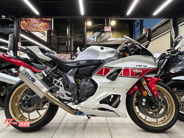 ＹＺＦ−Ｒ７　ＷＧＰカラー　マフラー　ステップ　フェンダーレス　トップブリッジ　グリップヒーター