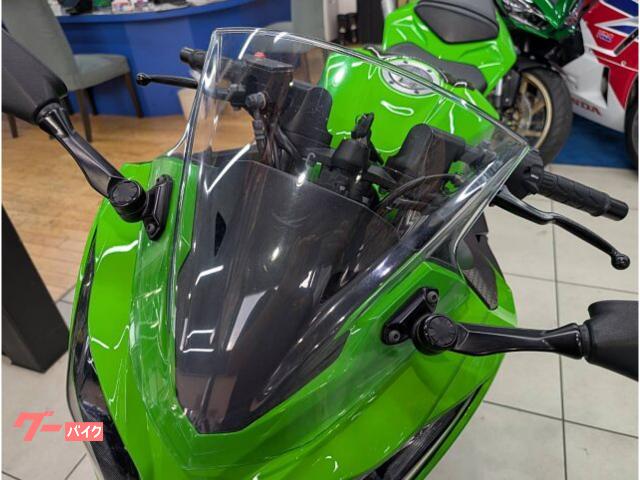 カワサキZRX1100 社外マフラー・ミラー ライムグリーン Z650RS