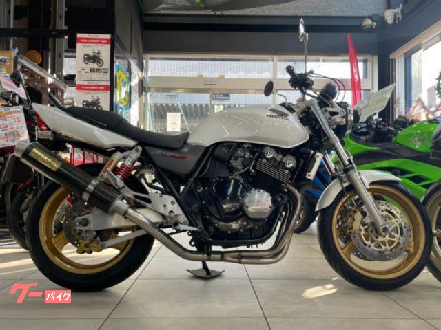 CB400Super Four V2 マフラー スライダー フェンダーレス タンデムバー ウインカー ミラー