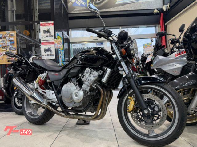 CB400Super Four VTEC Revo 黒 シート ノーマル