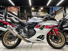 ヤマハ　ＹＺＦ−Ｒ７　ＷＧＰカラー　マフラー　ステップ　フェンダーレス　トップブリッジ　グリップヒーター