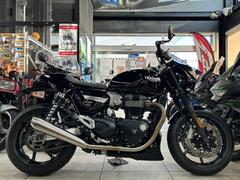 ＴＲＩＵＭＰＨ　スピードツイン　マフラー　シート　グリップ　ブラック　ＳＰＥＥＤ　ＴＷＩＮ１２００　ボンネビル