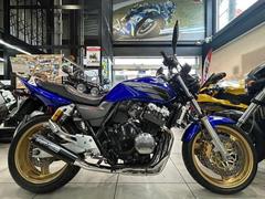 ホンダ　ＣＢ４００Ｓｕｐｅｒ　Ｆｏｕｒ　ＮＣ３９　オーリンズリアサス　マフラー　ミラー　ブルー　ネイキッド　４気筒