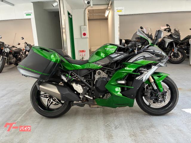 S☺︎ カーキ Lサイズ カワサキ Ninja H2 SX SE トリックスターラジエーター