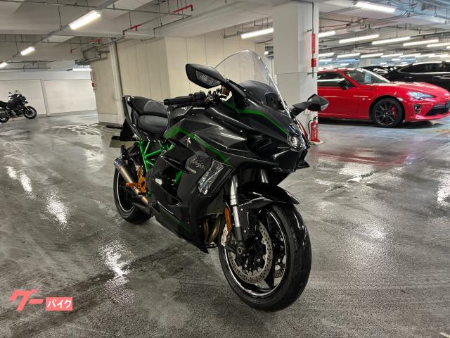 カワサキ Ninja H2 SX SE＋ 社外マフラー ステップ