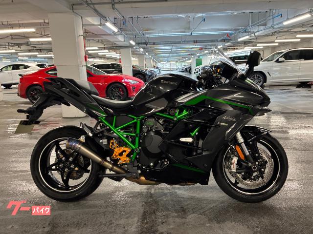 カワサキ Ninja H2 SX SE＋ 社外マフラー ステップ