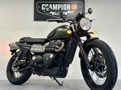 ＴＲＩＵＭＰＨ　ストリートスクランブラー　オプションＶＡＮＣＥ＆ＨＩＮＥＳマフラーカーボンエンド　ＥＴＣ　ＵＳＢ電源