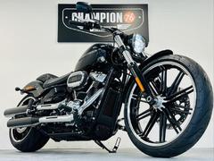 ＨＡＲＬＥＹ−ＤＡＶＩＤＳＯＮ　ＦＸＢＲＳ　ソフテイル　ブレイクアウト１１４　サイドナンバー　ＷｉｌｌｉｅＧスカルダービーカバー　サドルバッグ　ウインカー　ＥＴＣ